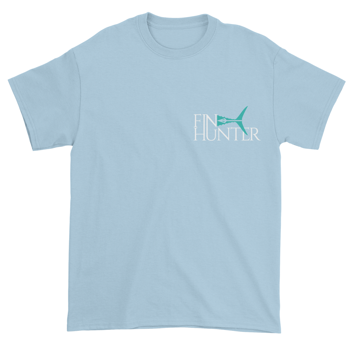 shirt-front.png
Fin Hunter Tail Blue Camo T-Shirt in Ice Blue, front product view