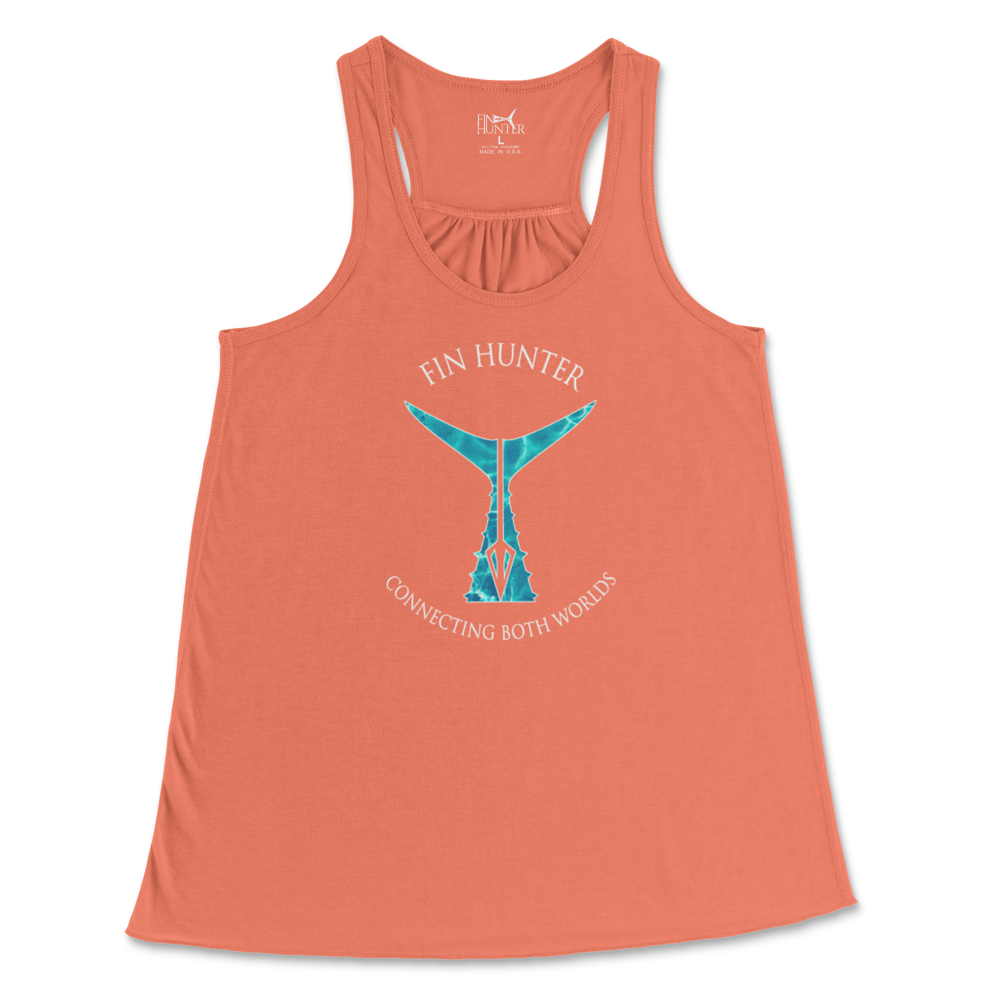 Flowy Racer Tank - Fin Hunter