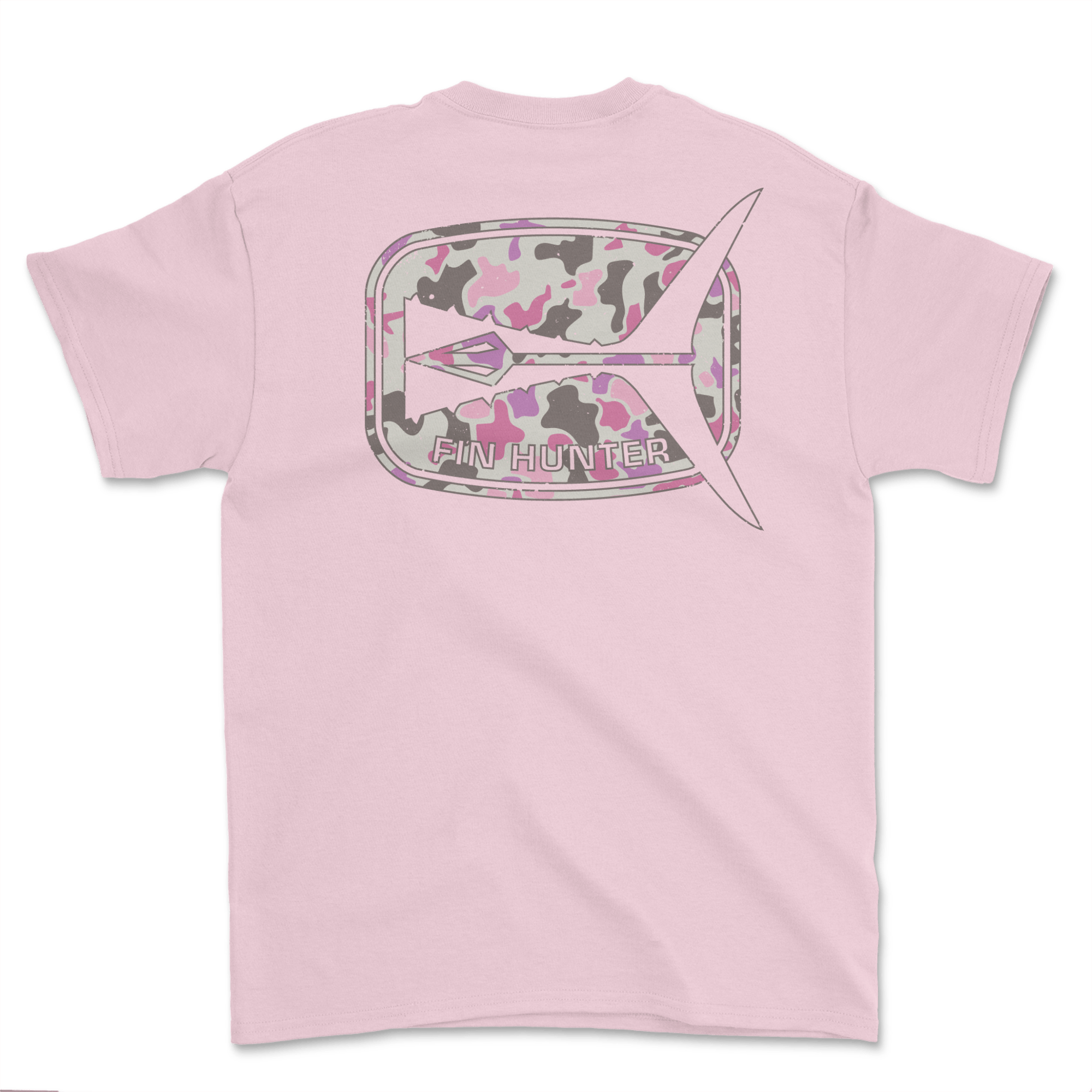 "The Tail" - Pink Camo - Fin Hunter