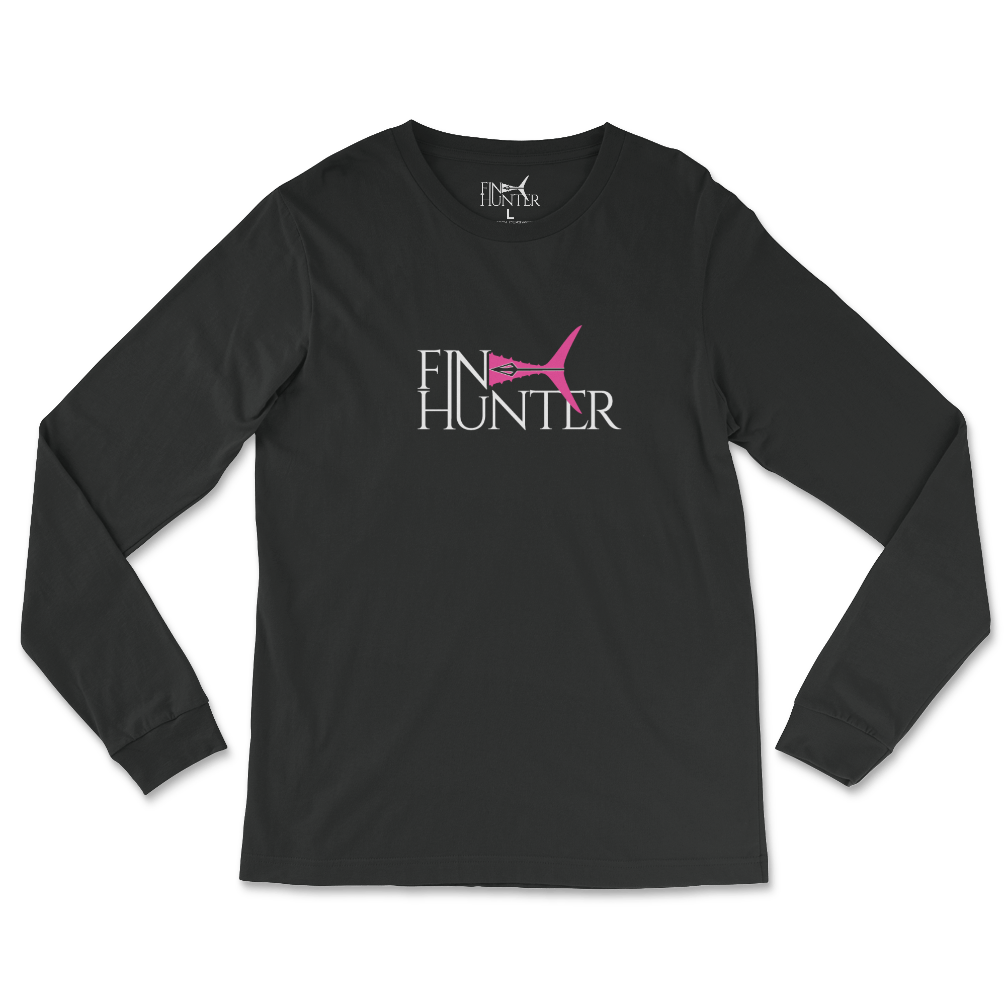 "The Tail" - Pink Camo - L/S - Fin Hunter