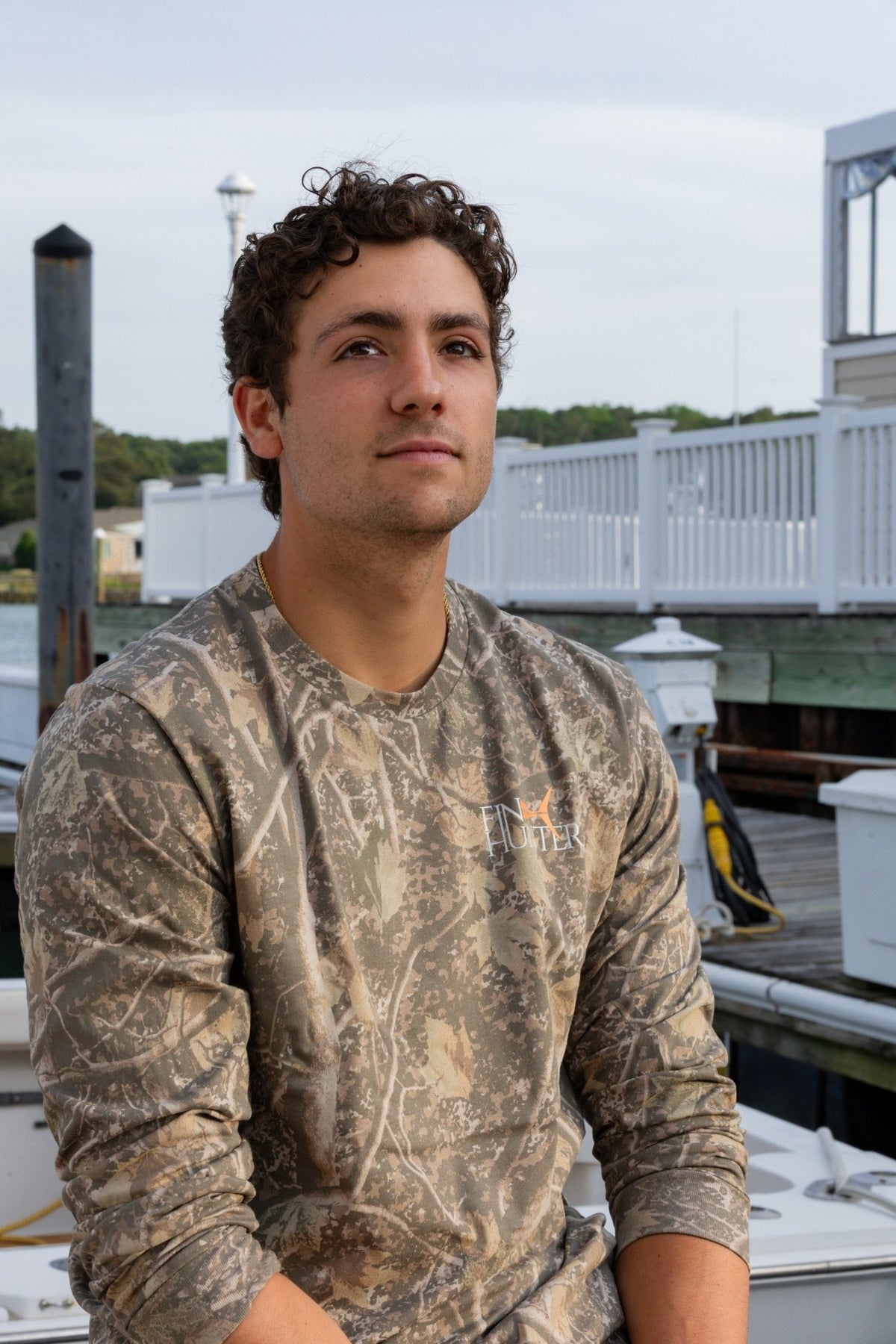 Tuna Tail - Deadwood Camo Long Sleeve - Fin Hunter