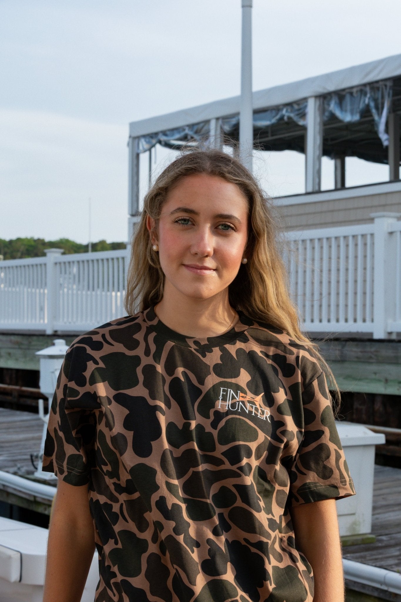 Tuna Tail Duck Camo Tee - Fin Hunter
