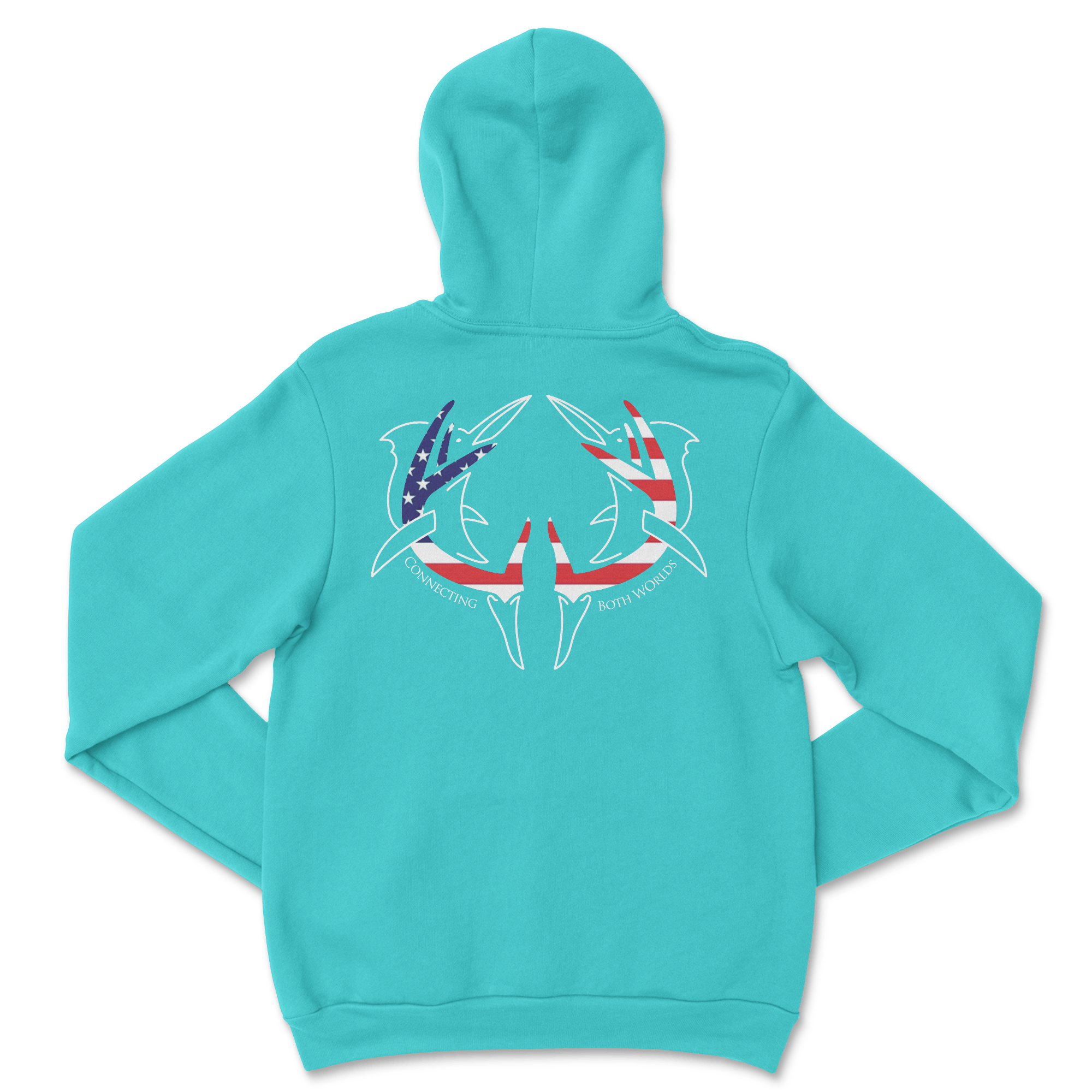 USA Marlin Rack Hoodie - Fin Hunter, LLC