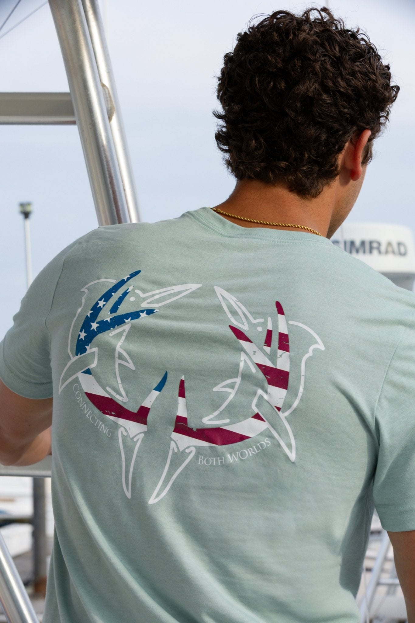 USA Marlin Rack T-Shirt - Fin Hunter